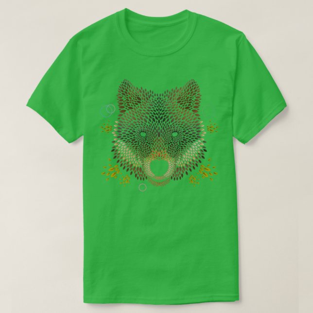 Grey Dog  T-Shirt (Design Front)