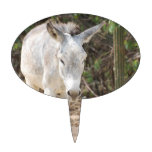 Grey Donkey Cake Topper