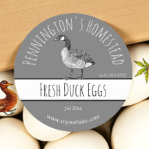 Grey | Duck Egg Labels