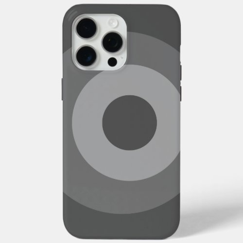 Grey Elegant Apple iPhone 15 Pro Max Case
