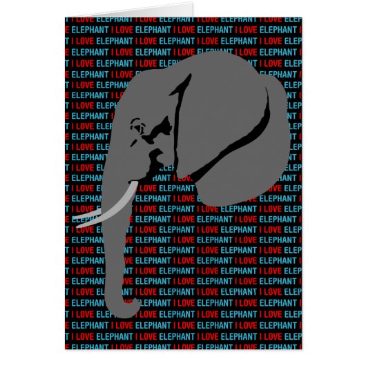 Grey Elephant Cards (Front)