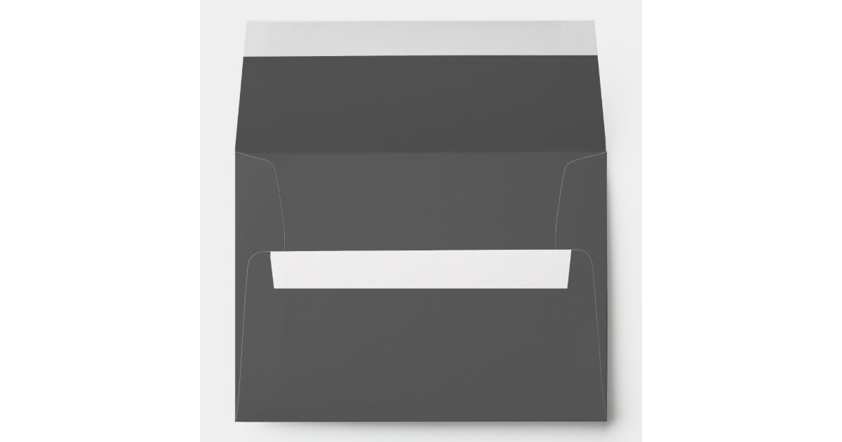 Grey Envelope Zazzle