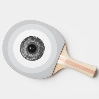 Grey Eyeball Ping Pong Paddle