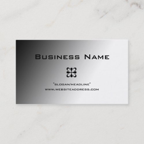 Grey Fade Design1 Business Cards
