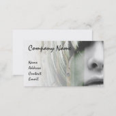 Grey fashion business card (Front/Back)