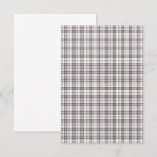 Grey fashion tartan (Front/Back)