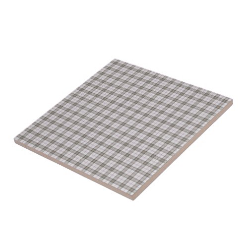 Grey fashion tartan ceramic tile