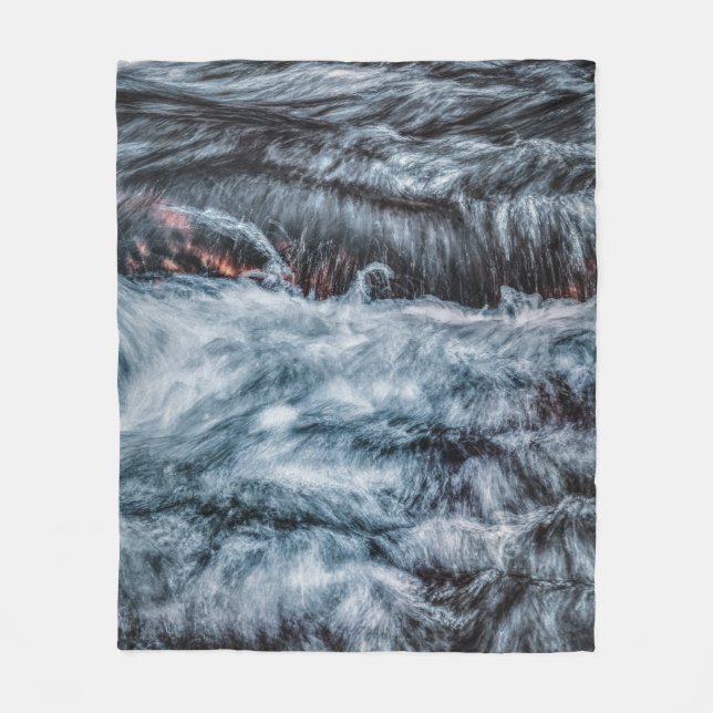 Grey Fleece Blanket (Front)