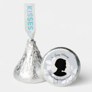 Grey flower memorial hershey®'s kisses®