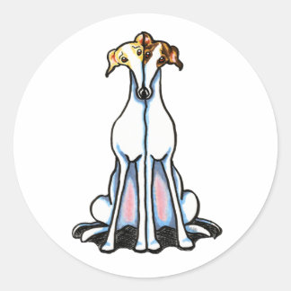 Grey Gathering Classic Round Sticker