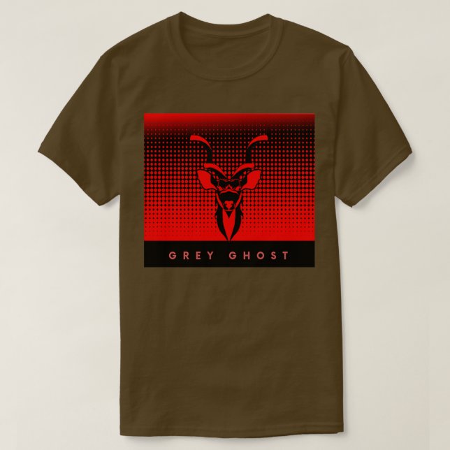 Grey ghost T-Shirt (Design Front)
