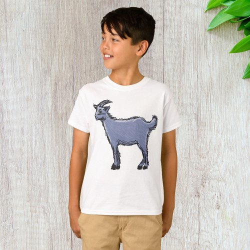 Grey Goat Sketch T_Shirt