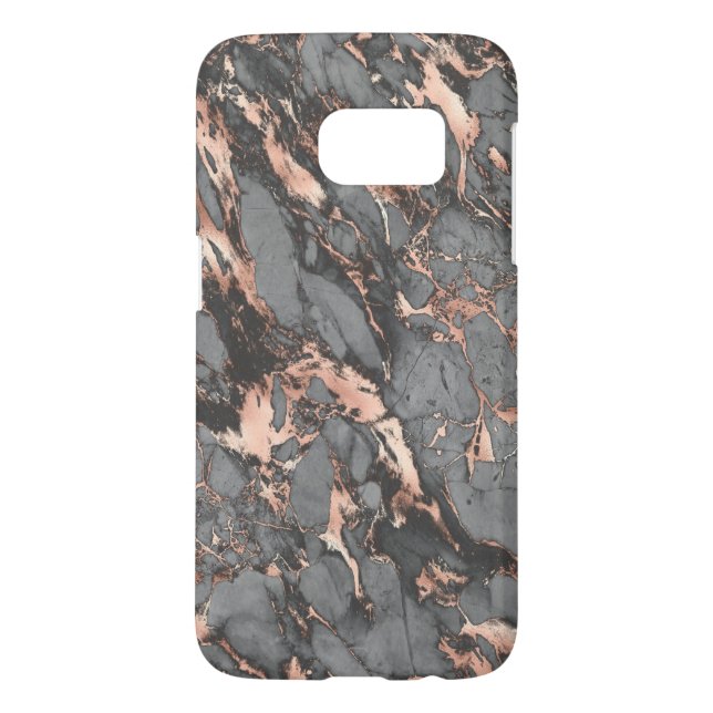 Grey gold rose marble modern design Case-Mate samsung galaxy case (Back)