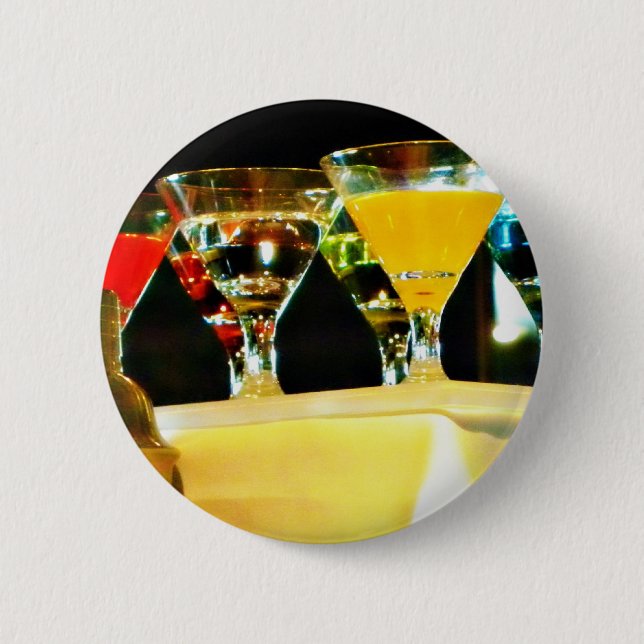 grey goose martinis pinback button (Front)