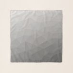 Grey Gradient Geometric Mesh Pattern Scarf<br><div class="desc">Grey Gradient Geometric Mesh Pattern unique gifts for him.

Elegant and cool Triangle geometric mesh with black white gray gradient.

, gray,  grey,  gradient,  mesh,  triangle,  triangles,  geometry,  geometric,  pattern,  cool, 


, black,  white</div>
