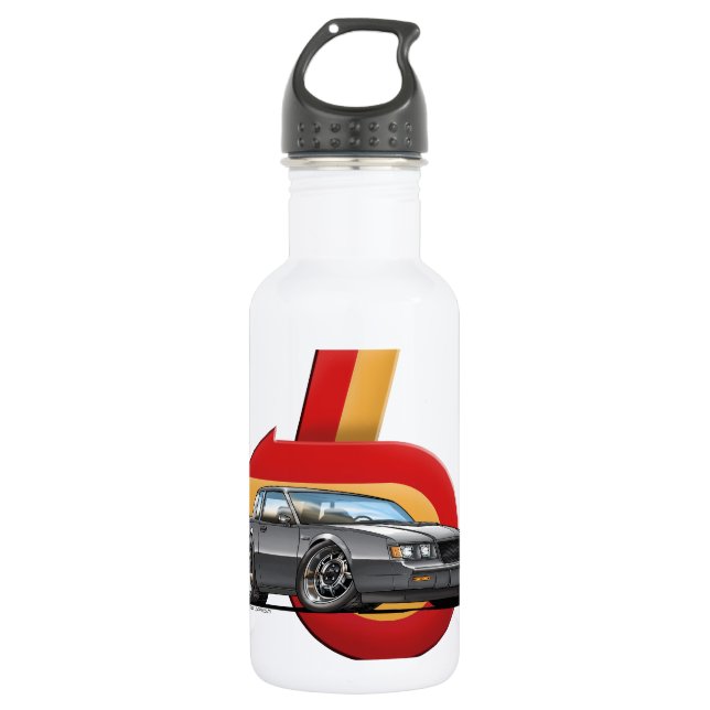 Grey Grand National Water Bottle (Front)