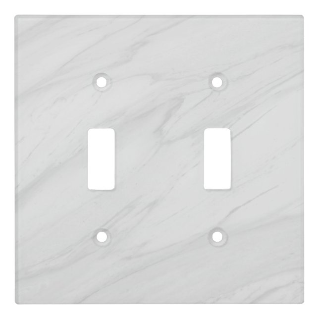 Grey Granite Brown Quartz Stone Natural Light Switch Cover (Front)