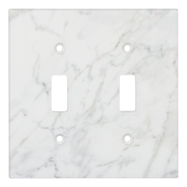 Grey Granite Brown Quartz Stone Natural Light Switch Cover (Front)