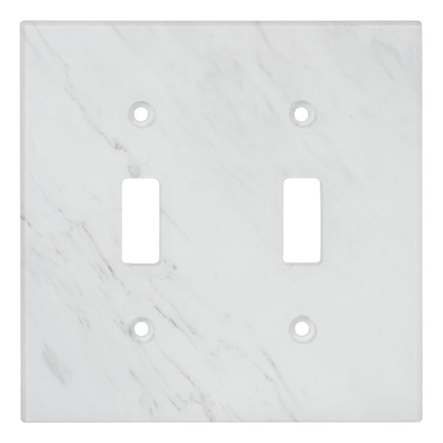 Grey Granite Brown Quartz Stone Natural Light Switch Cover (Front)