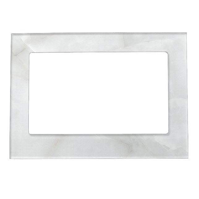 Grey Granite Brown Quartz Stone Natural Marble 5x7 Magnetic Frame (Front)
