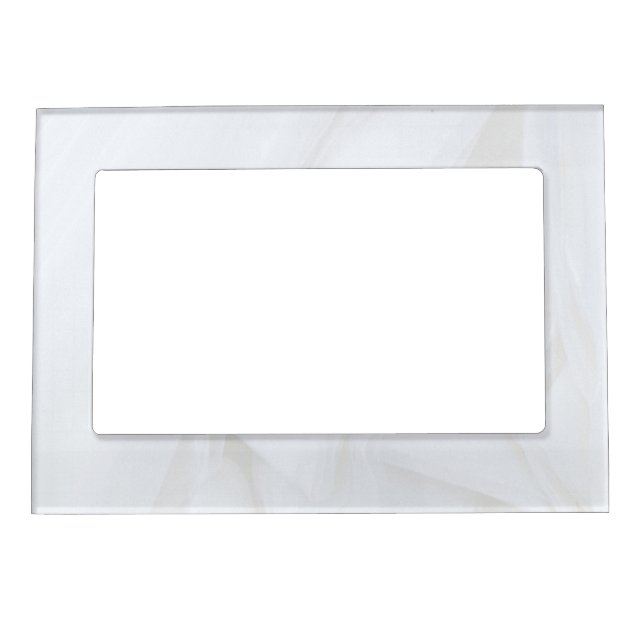 Grey Granite Brown Quartz Stone Natural Marble 5x7 Magnetic Frame (Front)
