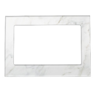 Grey Granite Brown Quartz Stone Natural Marble 5x7 Magnetic Frame