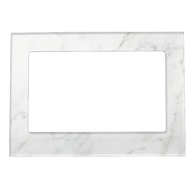 Grey Granite Brown Quartz Stone Natural Marble 5x7 Magnetic Frame (Front)