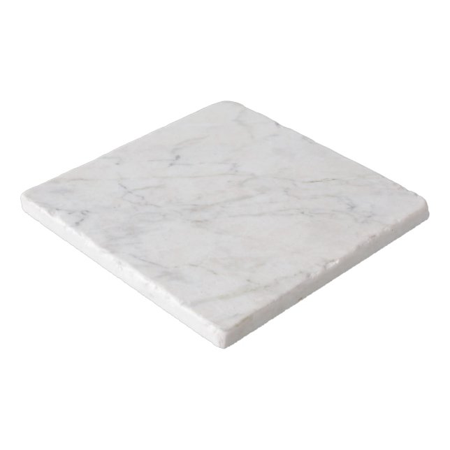 Grey Granite Brown Quartz Stone Natural Marble Trivet (Corner)