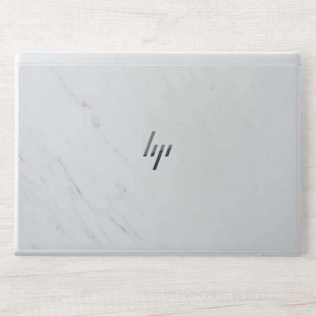 Grey Granite Brown Quartz Stone Natural Tile HP Laptop Skin (Front)