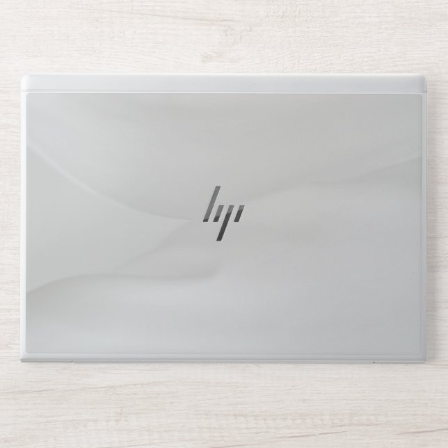 Grey Granite Brown Quartz Stone Natural Tile HP Laptop Skin (Front)