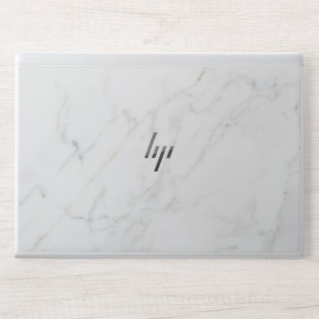 Grey Granite Brown Quartz Stone Natural Tile HP Laptop Skin (Front)