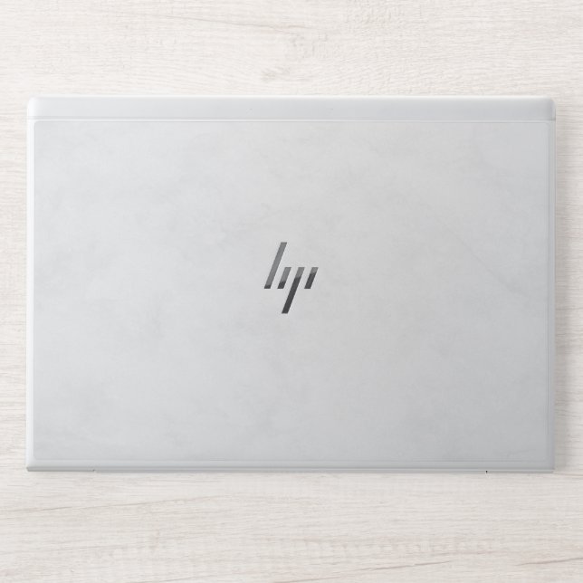 Grey Granite Brown Quartz Stone Natural Tile HP Laptop Skin (Front)