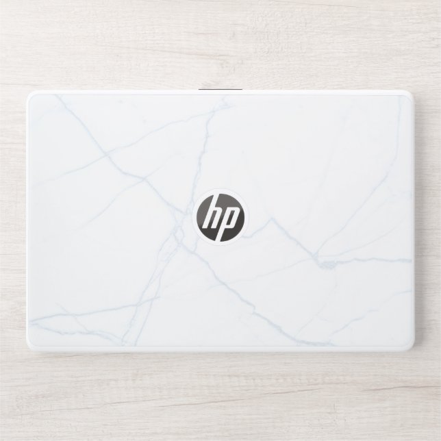 Grey Granite Brown Quartz Stone Natural Tile HP Laptop Skin (Front)