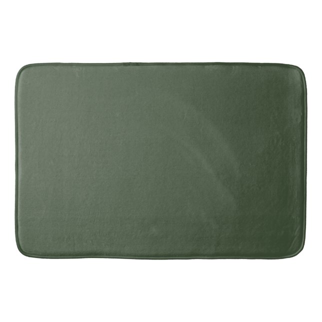 Grey Green Bath Mat (Front)