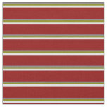 [ Thumbnail: Grey, Green, Lavender, and Dark Red Colored Lines Fabric ]