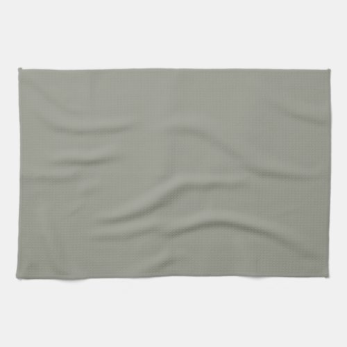 Grey Green Solid Color Evergreen Fog SW 9130 Kitchen Towel
