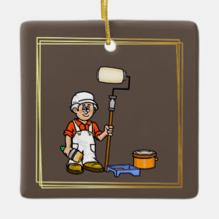 house painter ornament