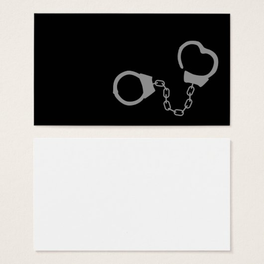 Grey Handcuffs (Front & Back)