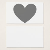 Grey Heart (Front & Back)
