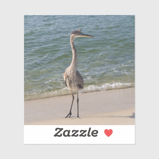 Grey Heron Sticker (Sheet)