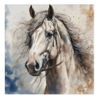 Grey Horse no 1 Acrylic Print