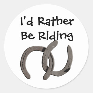 Horse Shoe Stickers