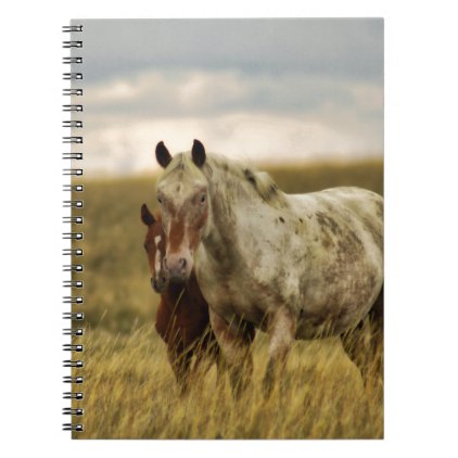 Grey Horse with Baby Notebook