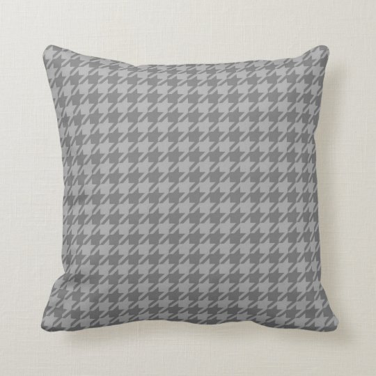 hounds tooth pillow