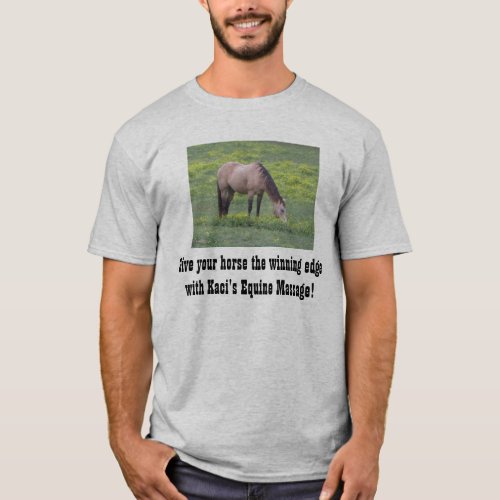 Grey Kacis Equine Massage T_shirt