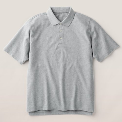 Grey Kids Polo Shirt