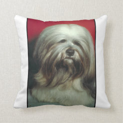 lhasa apso pillow