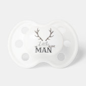 Grey Little Man Pacifer Set of 3 Pacifier (Front)