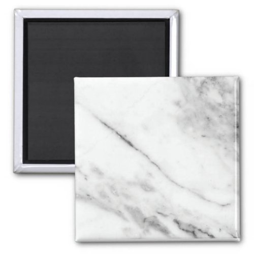 Grey Marble Stone Square  Magnet