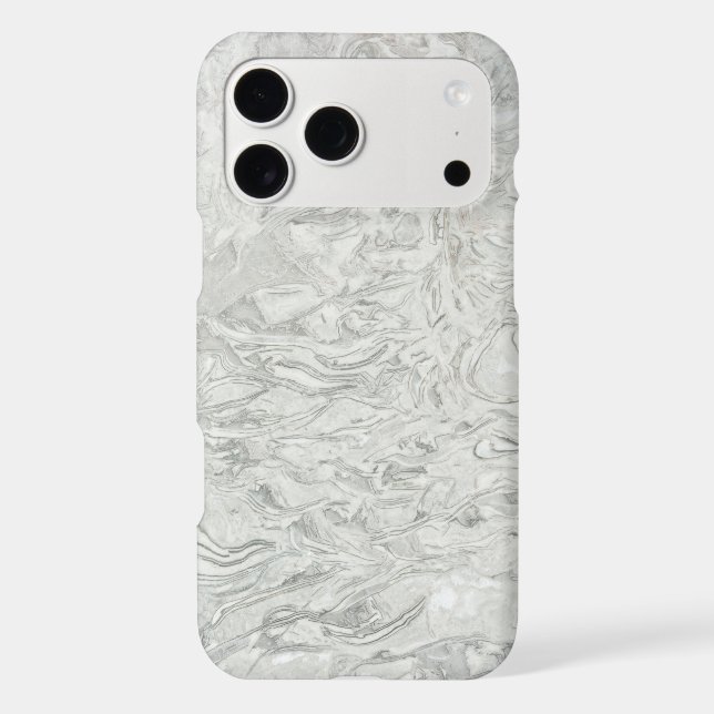Grey marble surface pattern Case-Mate iPhone case (Back)